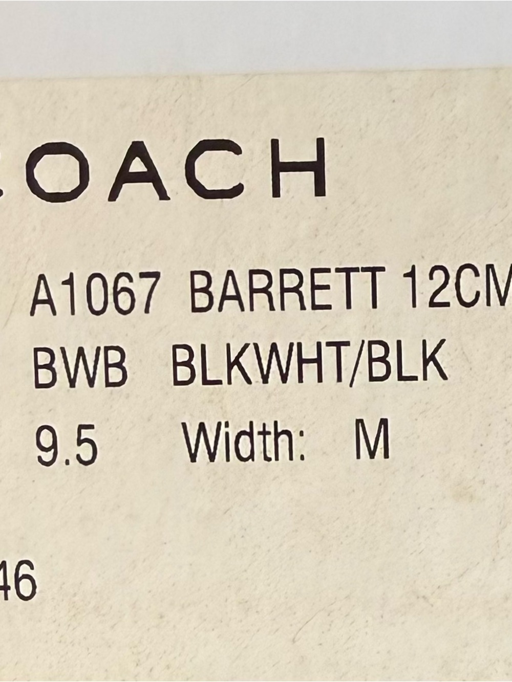 Coach Signature Canvas Sneakers - Picture 8 of 8